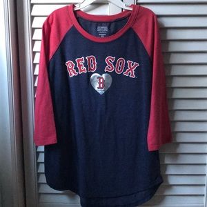 Girls Boston Red Sox T